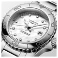 Longines HydroConquest Quartz MOP Diamond Dial 30mm Watch L3.369.4.87.6