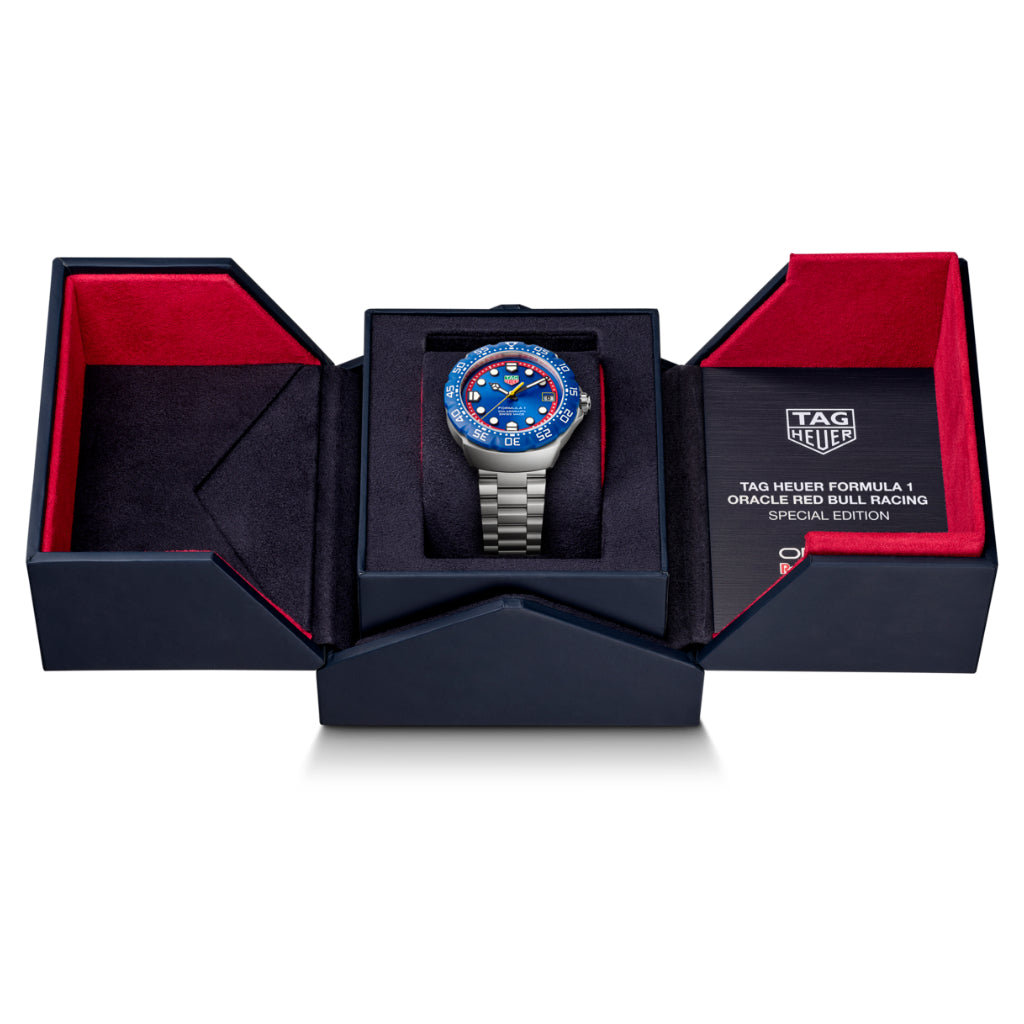 Tag Heuer Formula 1 Solargraph x Oracle Red Bull Racing Sepcial Edition 38mm Watch WBY111F.BA0042