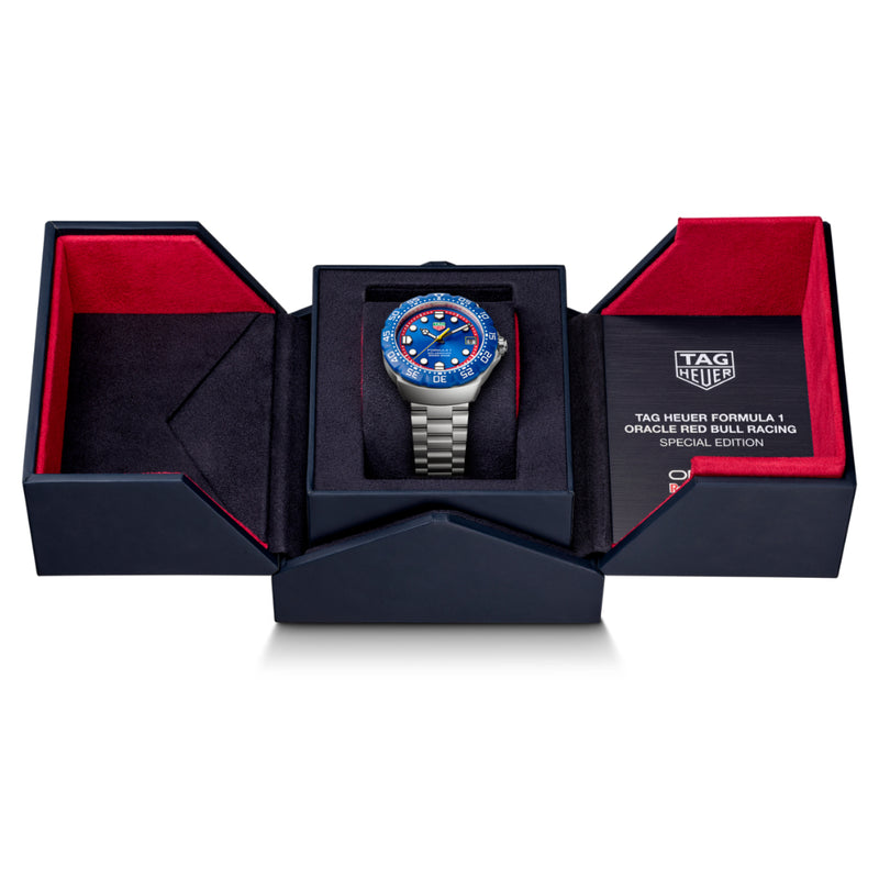 Tag Heuer Formula 1 Solargraph x Oracle Red Bull Racing Sepcial Edition 38mm Watch WBY111F.BA0042