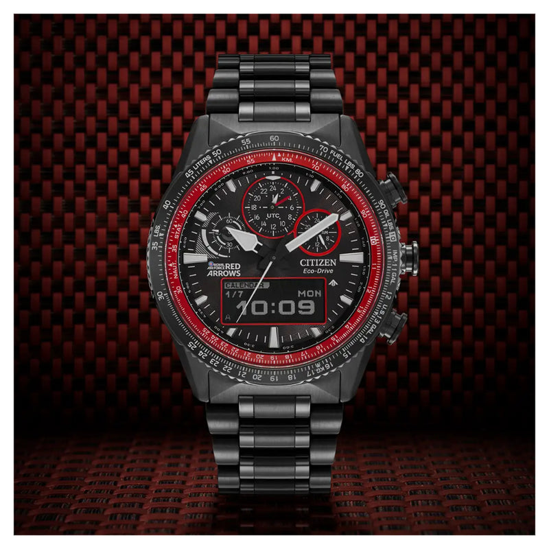 Citizen Eco-Drive Red Arrows Limited Edition Promaster Skyhawk 43mm Watch JV2007-52E