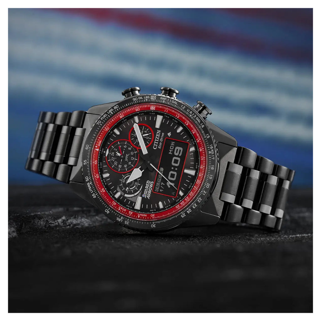 Citizen Eco-Drive Red Arrows Limited Edition Promaster Skyhawk 43mm Watch JV2007-52E