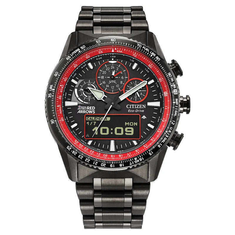 Citizen Eco-Drive Red Arrows Limited Edition Promaster Skyhawk 43mm Watch JV2007-52E