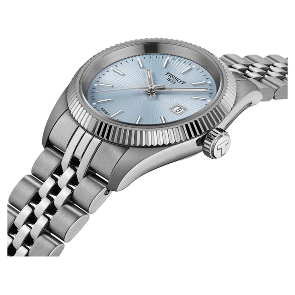 Tissot Ballade Light Blue Dial Steel 30mm Watch T1560101135100
