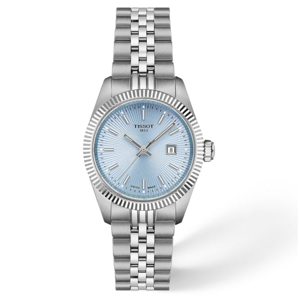 Tissot Ballade Light Blue Dial Steel 30mm Watch T1560101135100