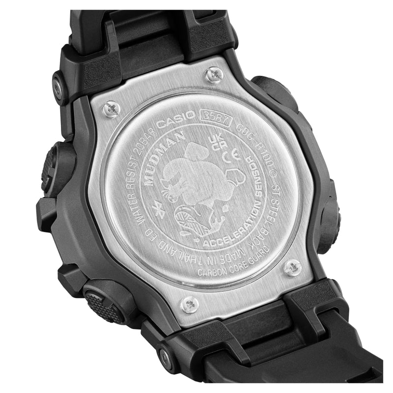G-SHOCK Master of G - Land B100 Series Black Watch GDG-B100-1