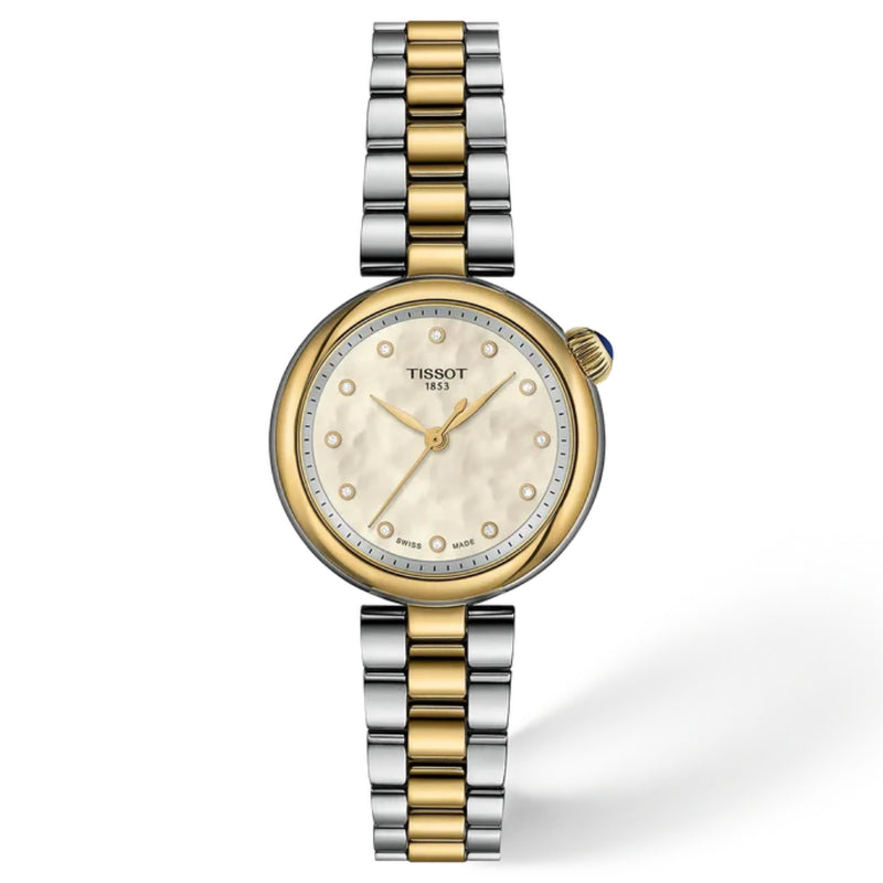 Tissot Desir Two Tone Diamond Dial 28mm Watch T152.010.22.116.00