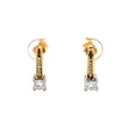 Drop Style Diamond 18ct Earrings