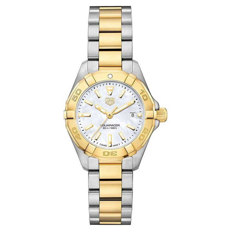 Tag Heuer Aquaracer Ladies Steel & Yellow 27mm