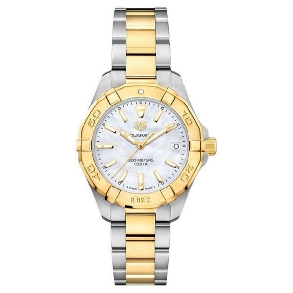 Tag Heuer Aquaracer Ladies Steel & Yellow 32mm