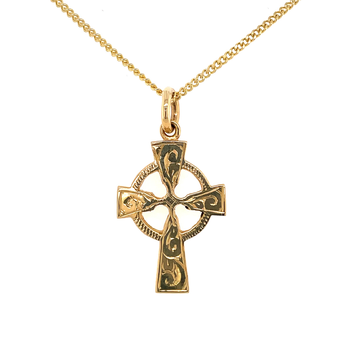 Celtic 9ct Cross Pendant