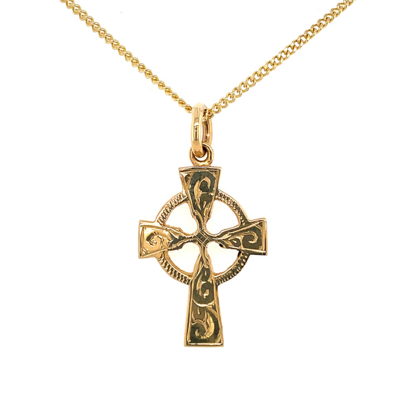 Celtic 9ct Cross Pendant