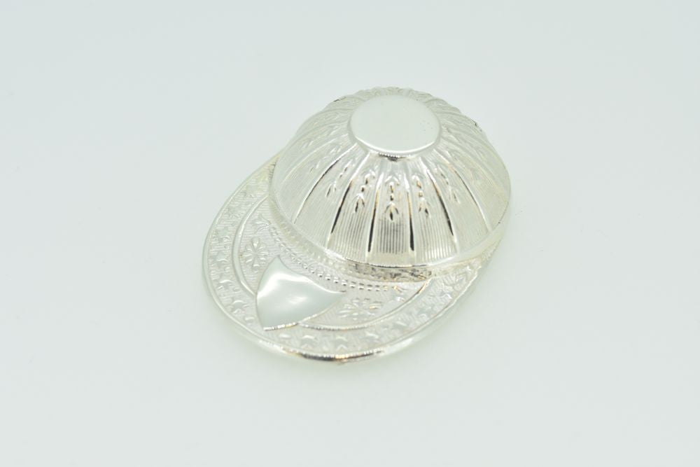 Silver Jockey Cap Spoon
