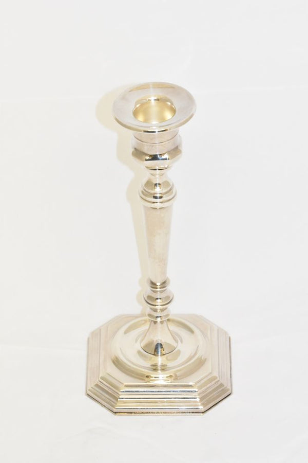 Silver Plated Candle Stick 21cm