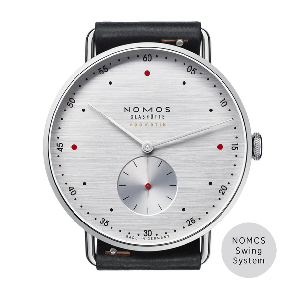 Nomos Metro neomatik 39 silvercut