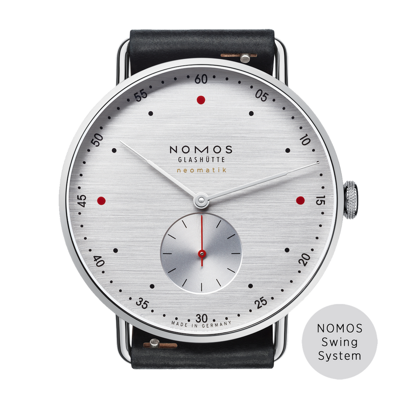 Nomos Metro neomatik 39 silvercut