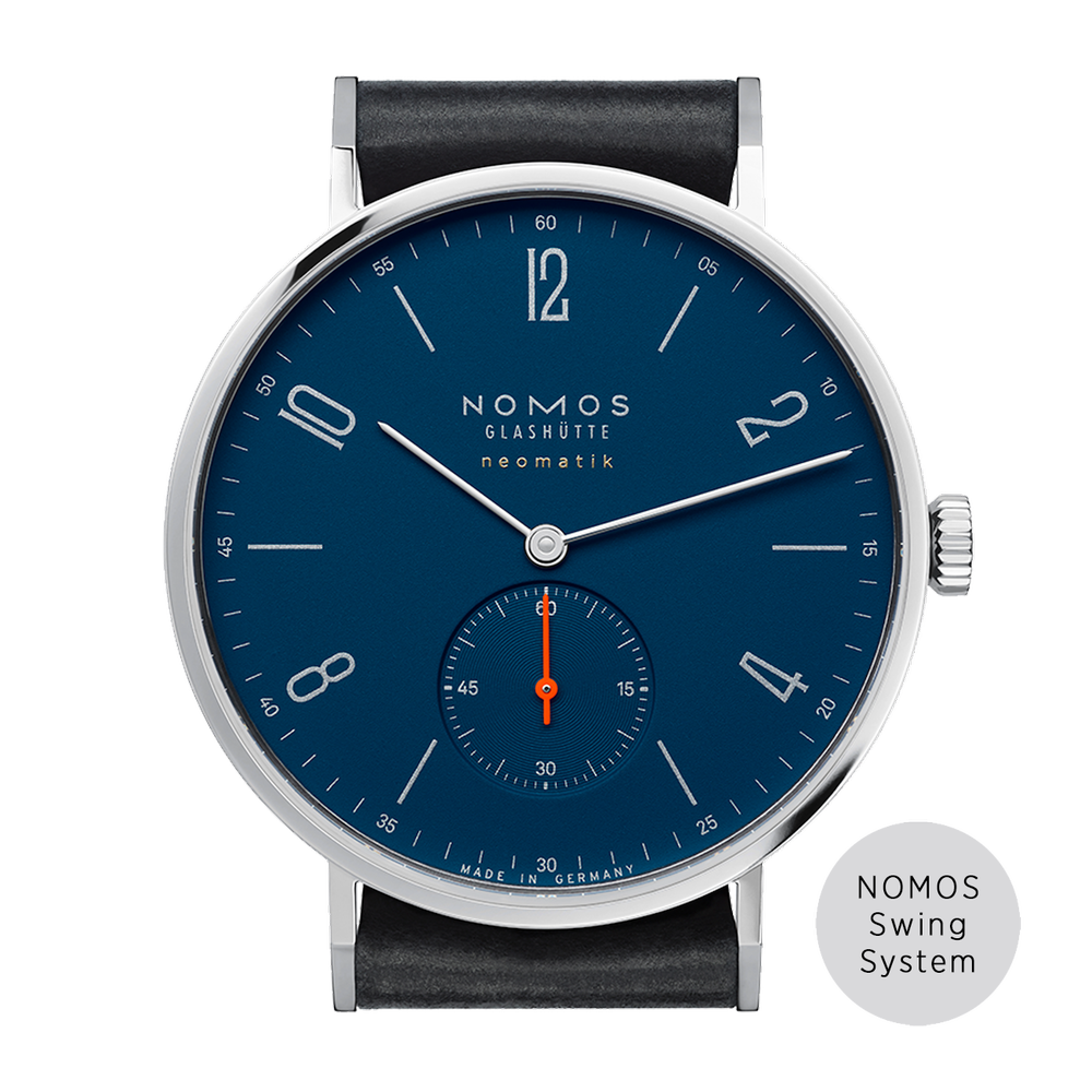 Nomos Tangente neomatik 39 midnight blue