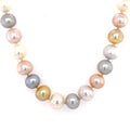 Single Row Coloured Fresh Water 18" Pearls