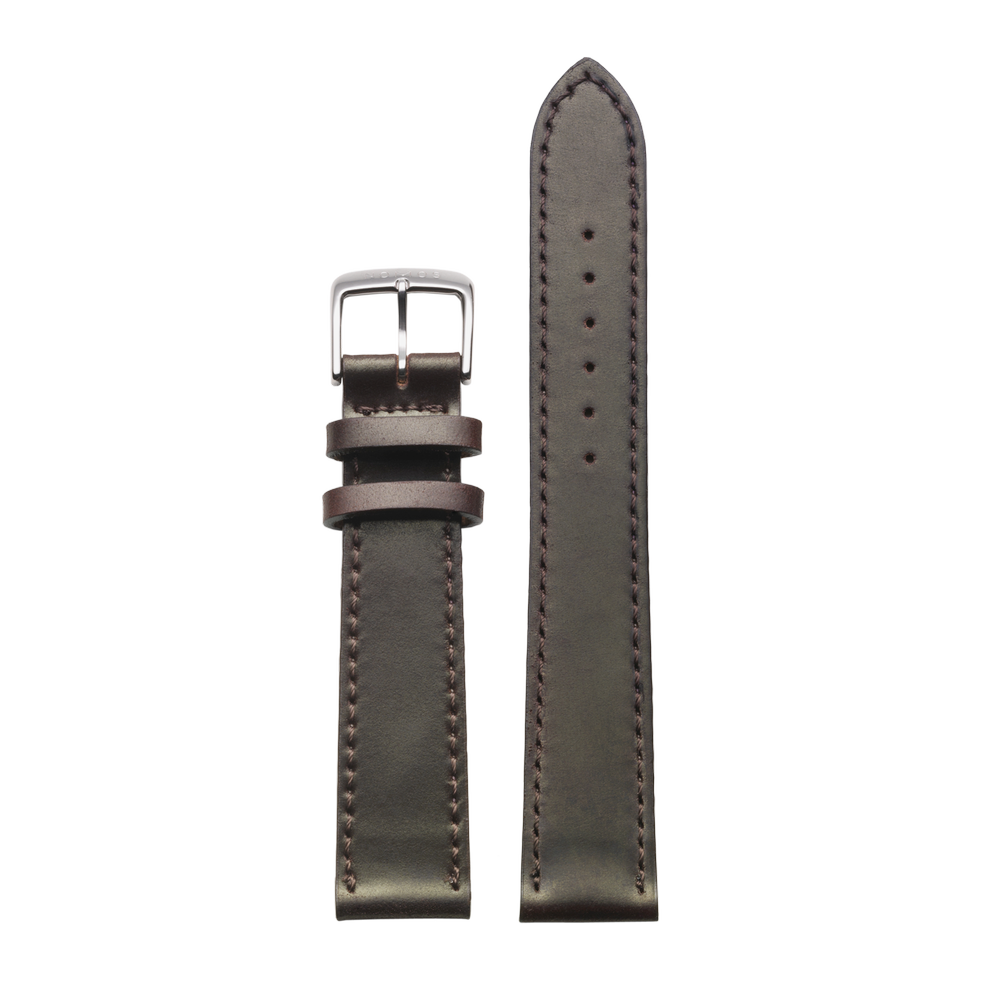 20mm Medium Horween Genuine Shell Cordovan, Brown