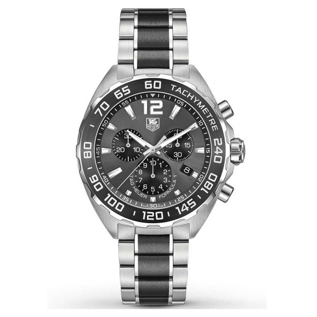 Tag Heuer Formula 1 Chronograph Ceramic and Steel 43mm