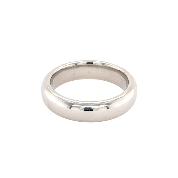 Platinum 5mm Court Band