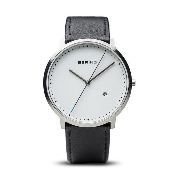 Bering Classic Brushed Silver 39mm