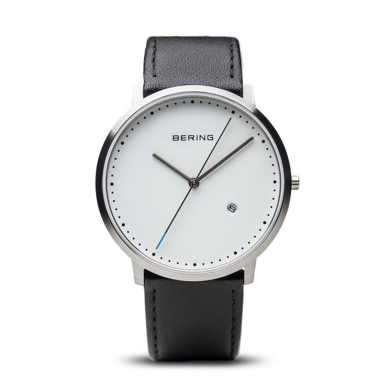Bering Classic Brushed Silver 39mm