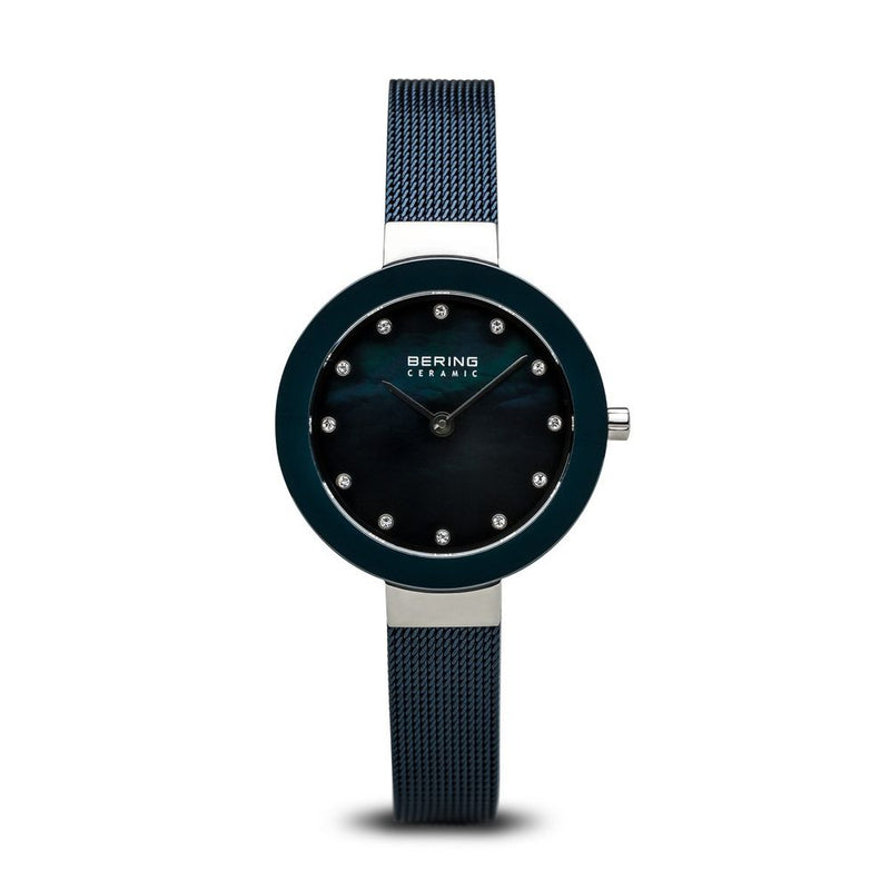 Bering Ceramic Blue Ladies 29mm