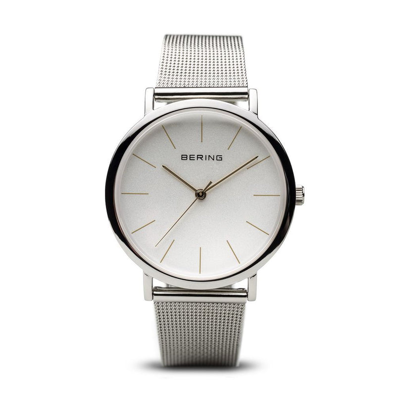 Bering Classic Polished Silver 36mm