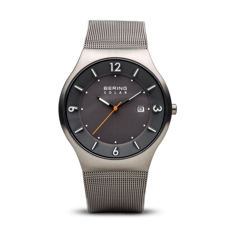Bering Solar Brushed Grey 40mm