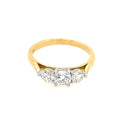 Diamond 3 Stone 18ct Ring