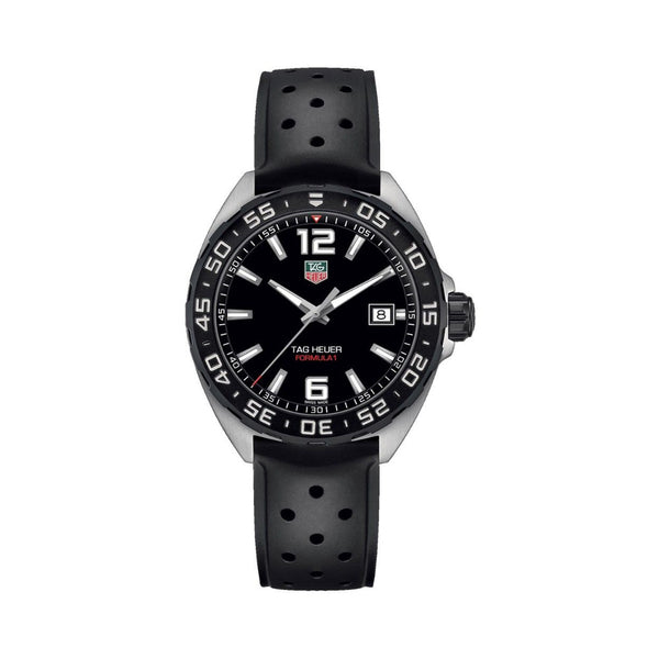 Tag Heuer Formula 1 Black Rubber Strap 41mm