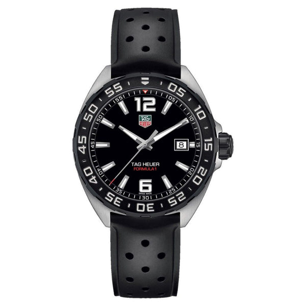 Tag Heuer Formula 1 Black Rubber Strap 41mm