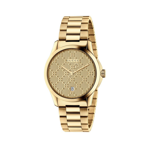 GUCCI G-Timeless Gold Plated PVD Watch