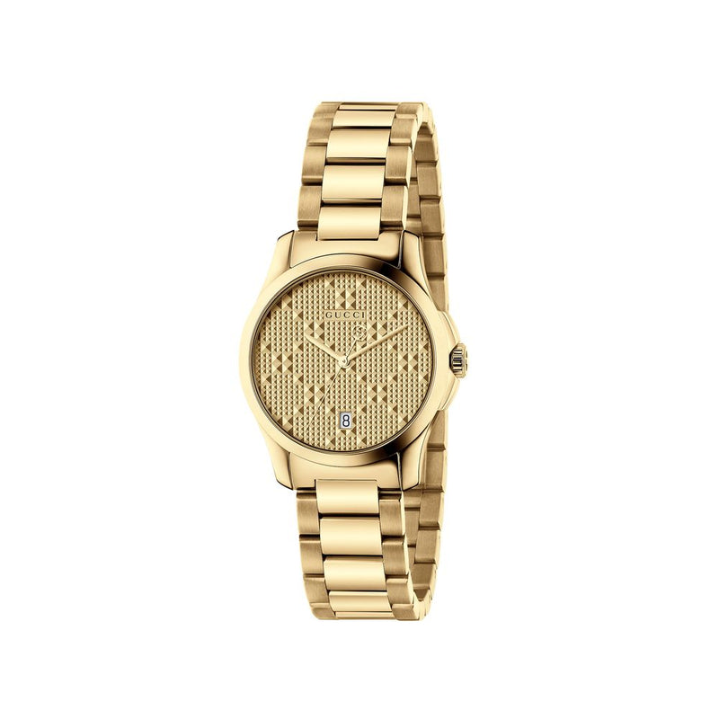 GUCCI G-Timeless Diamante Ladies Watch