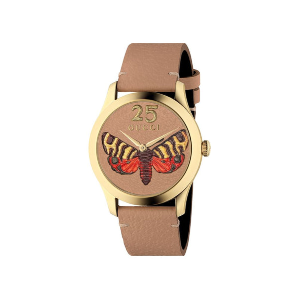 GUCCI G-Timeless Gold Tone PVD Watch 38mm