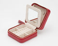 Wolf Caroline Zip Travel Case - Red