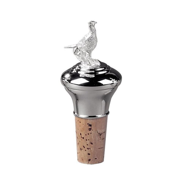Silver Pheasant Bottle Stop
