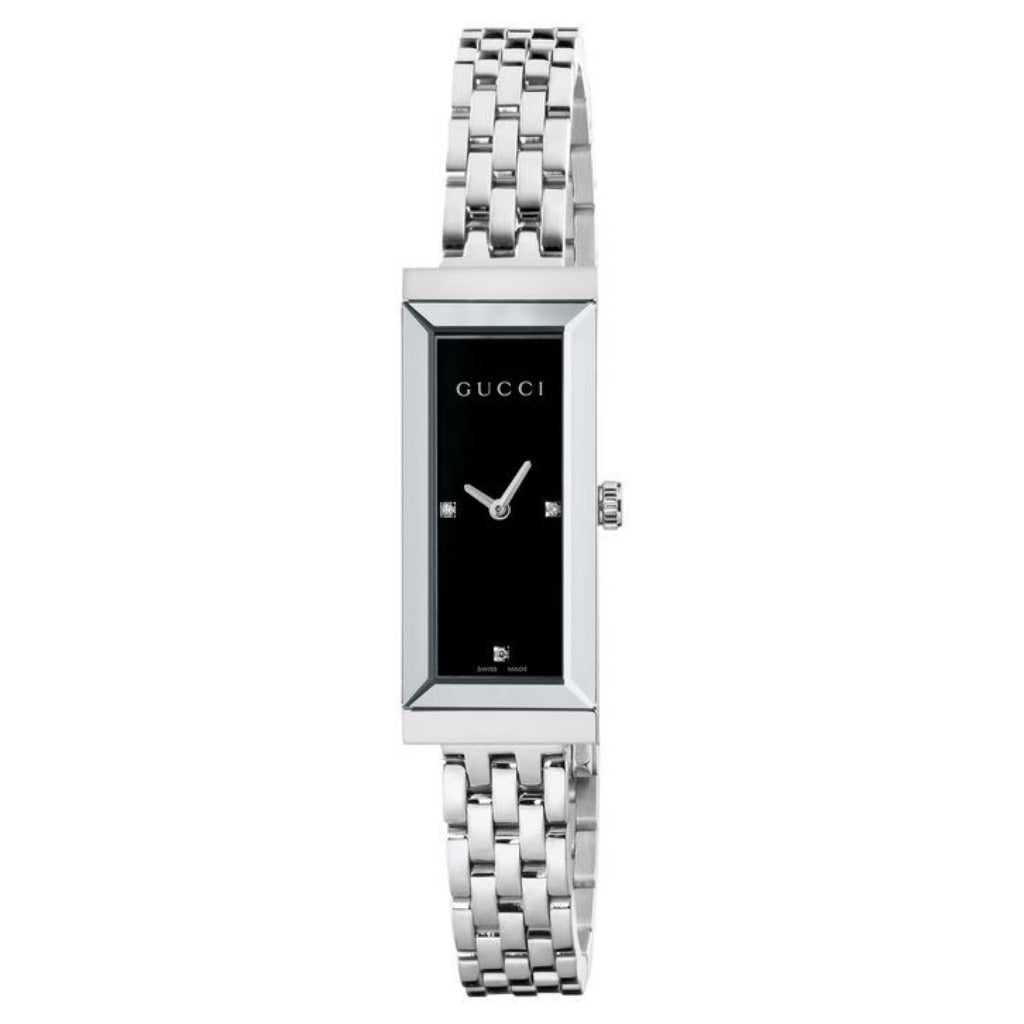 GUCCI G-Frame Black Dial Ladies Watch 17mm