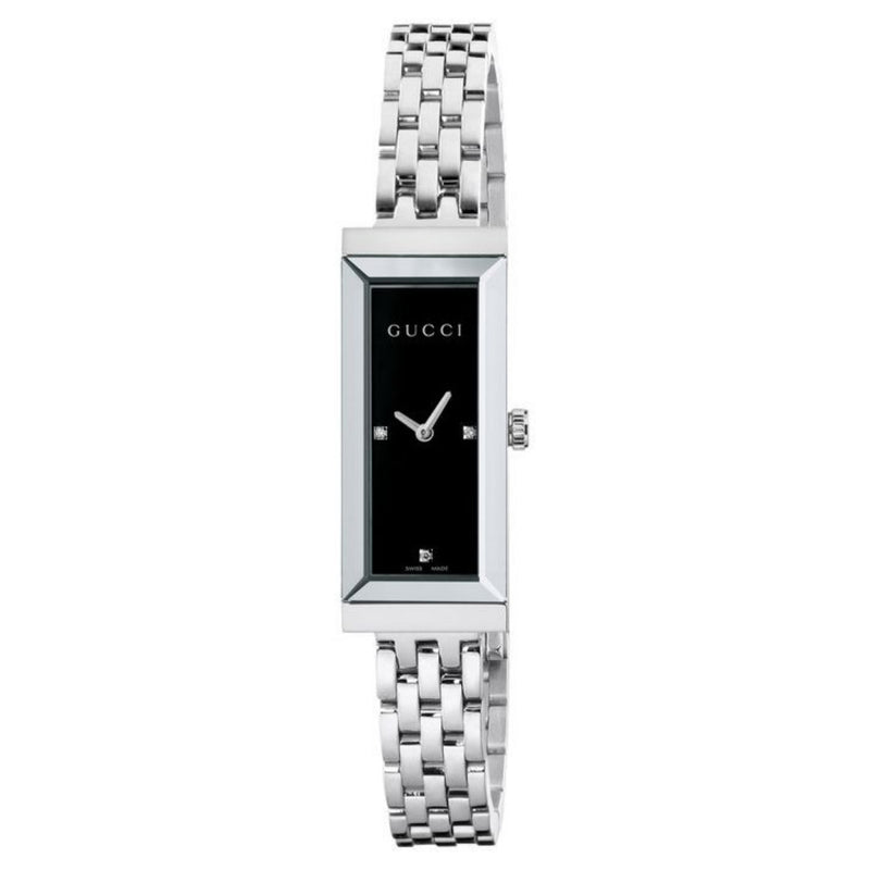 GUCCI G-Frame Black Dial Ladies Watch 17mm