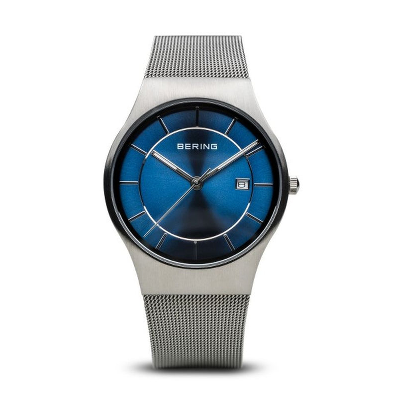 Bering Classic Polished Silver 38mm