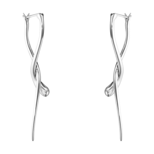 Georg Jensen Mercy Long Earrings, Sterling Silver