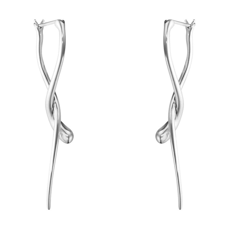 Georg Jensen Mercy Long Earrings, Sterling Silver