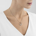 Georg Jensen Offspring Pendant, Sterling Silver & 18ct Rose Gold
