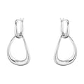 Georg Jensen Offspring Interlocked Earrings, Sterling Silver