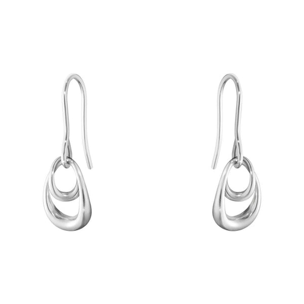 Georg Jensen Offspring Earhooks, Sterling Silver