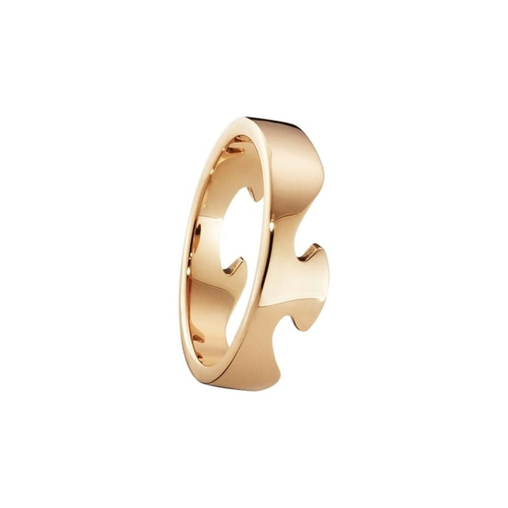 Georg Jensen Fusion End Ring, 18ct