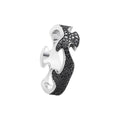 Georg Jensen Fusion Centre Ring with Diamonds, 18ct