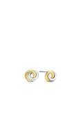 Ti Sento Forever Connected Bicolor Earrings