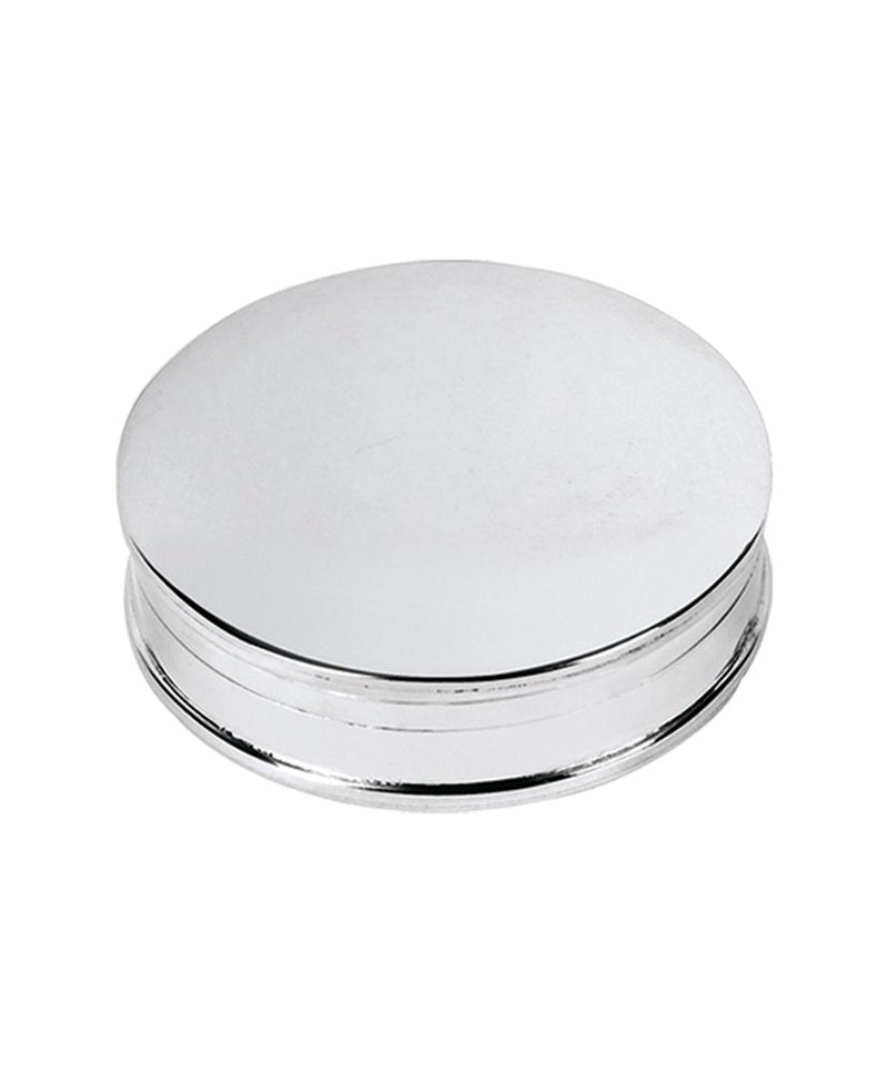 Circular Silver Box