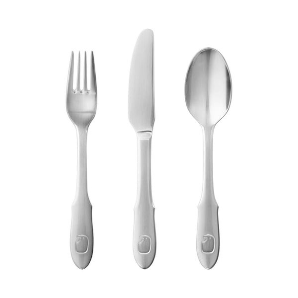 Georg Jensen Elephant Cutlery Set, Stainless Steel
